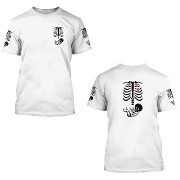 Discover Maternity Skeleton 3D T Shirts