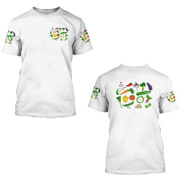 Discover bell pepper 3D T Shirts