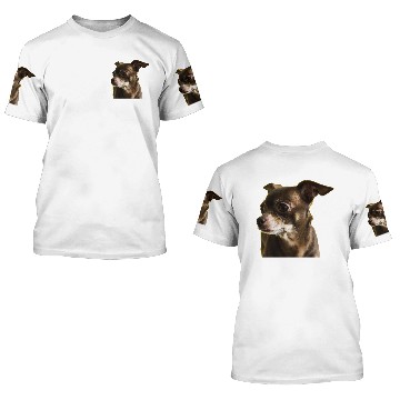 Discover dog - chihuahua 3D T Shirts