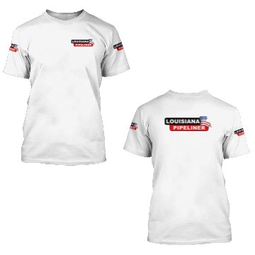 Discover Louisiana Pipeliner 3D T Shirts