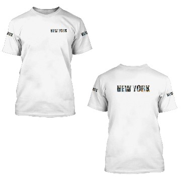 Discover new york city 3D T Shirts