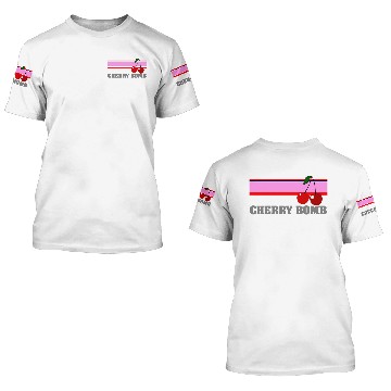 Discover CHERRY BOMB 3D T Shirts