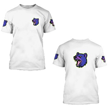 Discover Tasmanian Devil Head 3D T Shirts