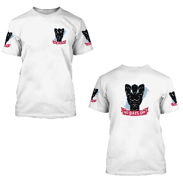 Discover no days off 3D T Shirts