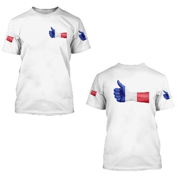 Discover france 3D T Shirts