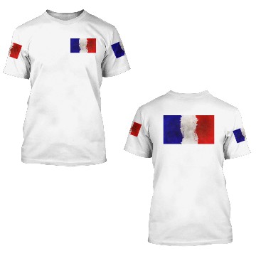 Discover france 3D T Shirts