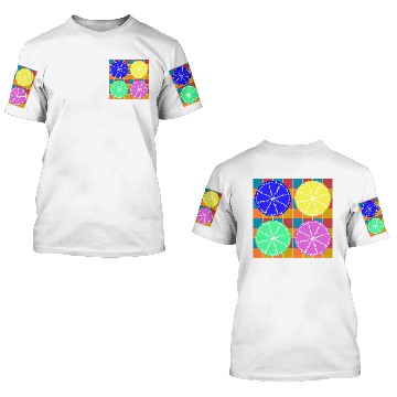 Discover citron / Lemon / Popart 3D T Shirts