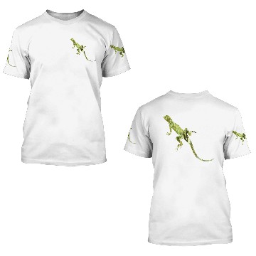Discover artTS batik salamander newt 3D T Shirts