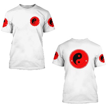 Discover ying and yang 3D T Shirts