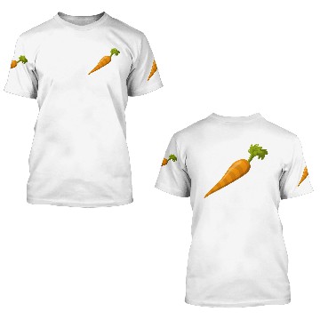 Discover just a silly carrot 3D T Shirts