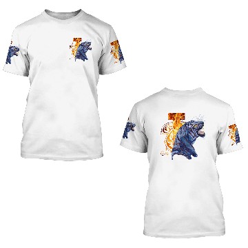 Discover Tiger in Camouflage 3D T Shirts