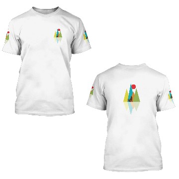 Discover wolf mountain 3D T Shirts