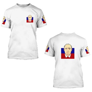 Discover Vladimir Putin 3D T Shirts
