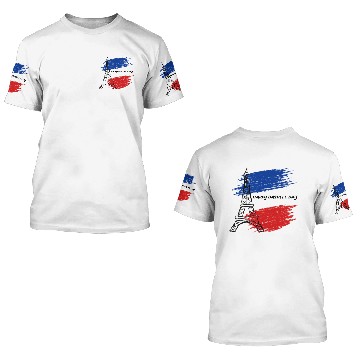 Discover Happy Bastille Day 3D T Shirts