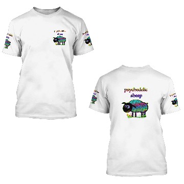 Discover Psychedelic sheep 3D T Shirts