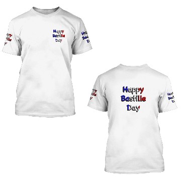 Discover Happy Bastille Day 3D T Shirts