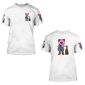 Discover Pig Stone Age Caveman 3D T Shirts