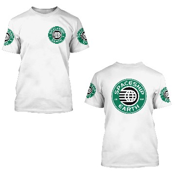 Discover Spaceship Starbucks 3D T Shirts