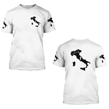 Discover ITALY (b) 3D T Shirts
