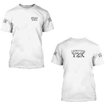 Discover I Survived Y2K Survivor Year 2000 Funny Graphic 3D T Shirts
