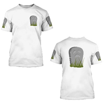Discover gravestone halloween 3D T Shirts