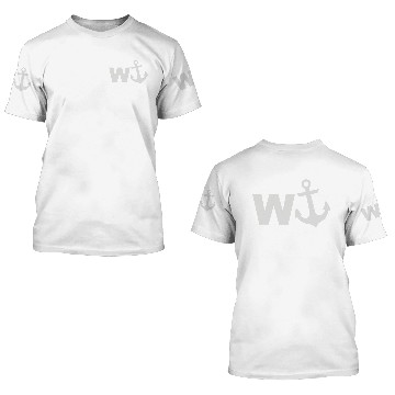 Discover W Anchor 3D T Shirts