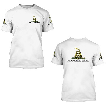 Discover GADSDEN DONT TREAD ON ME 3D T Shirts