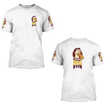 Discover game over round circle puke vomit nausea vomit 3D T Shirts