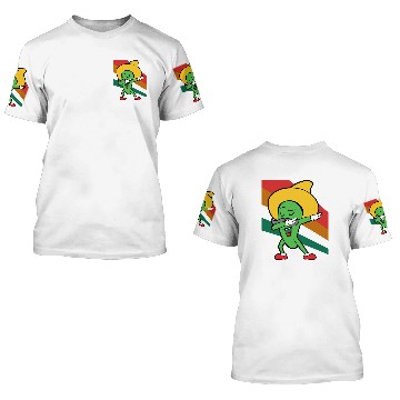 Discover Dabbing Dab Cinco De Mayo Mexico Chili Pepper 3D T Shirts