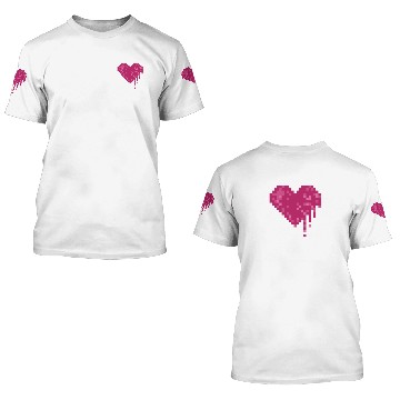 Discover Bleeding heart 3D T Shirts