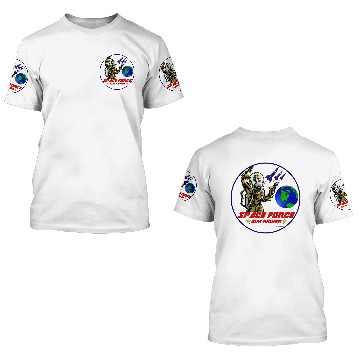 Discover Space Force 3D T Shirts
