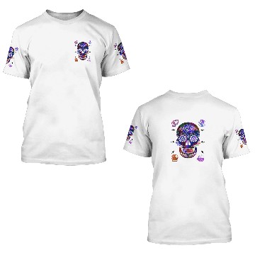 Discover Sugar Skull 3D T Shirts