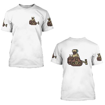 Discover Vintage Robot machine technology gift idea robotic 3D T Shirts