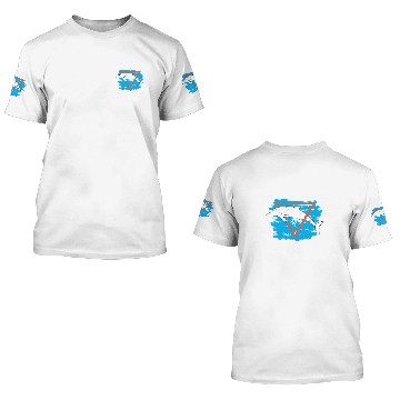 Discover Animal Print Gift Dolphin 3D T Shirts