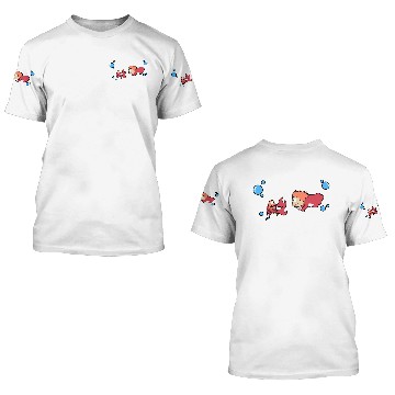 Discover Hungry Ponyo 3D T Shirts