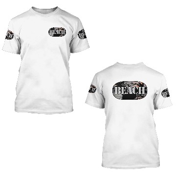 Discover West Coast Beach 3D T Shirts