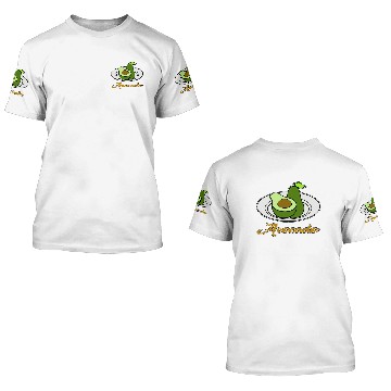 Discover avocado 3D T Shirts