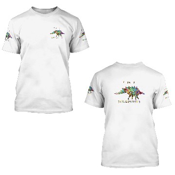 Discover Stegosaurus 3D T Shirts