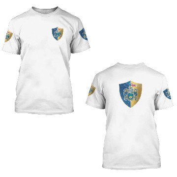 Discover Jalisco Flag Shield 3D T Shirts