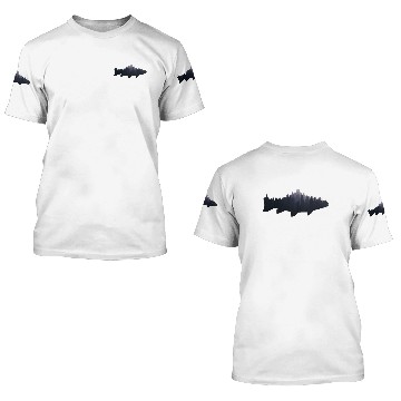 Discover Trout - Fishing Nature Outdoor Gift 3D T Shirts