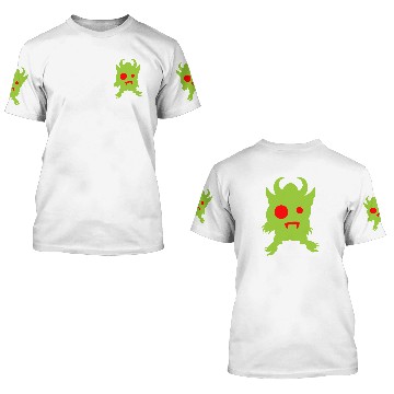 Discover creepy swamp monsters 3D T Shirts