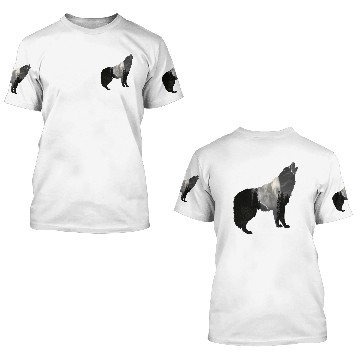 Discover Wolf Moon 3D T Shirts