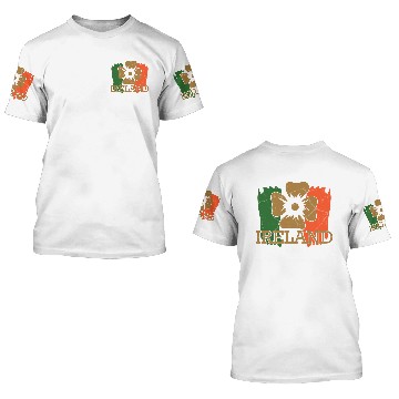 Discover Ireland Dublin Gift Irish Catholic 3D T Shirts
