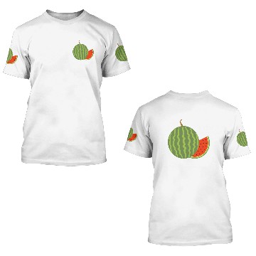 Discover melon gift delicious sweet watermelon 3D T Shirts