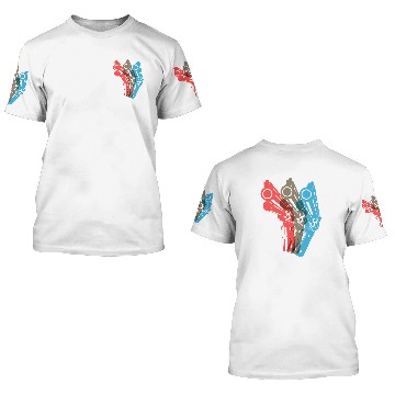 Discover THE 3 REVOLVER COLTS 3D T Shirts