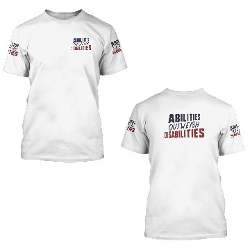 Discover Abilities Outweigh Disabilities SLP 3D T Shirts For