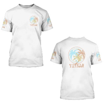 Discover Vietnam 3D T Shirts