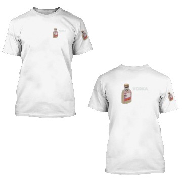 Discover Vodka Time Is It Funny Vodka Pun 3D T Shirts