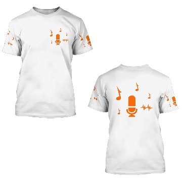 Discover microphone 3D T Shirts