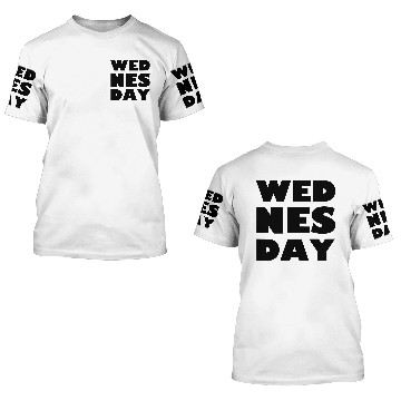 Discover Wednesday 3D T Shirts